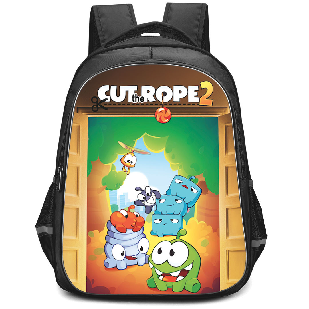 Om Nom Stories Backpack StudentPack - Om Nom Stories Cut The Rope 2 Official Poster