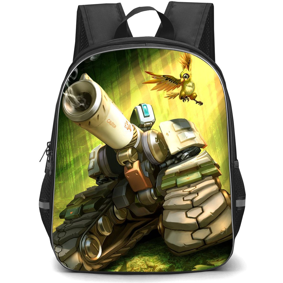 Overwatch Bastion Backpack StudentPack - Bastion Tank Attack Mode