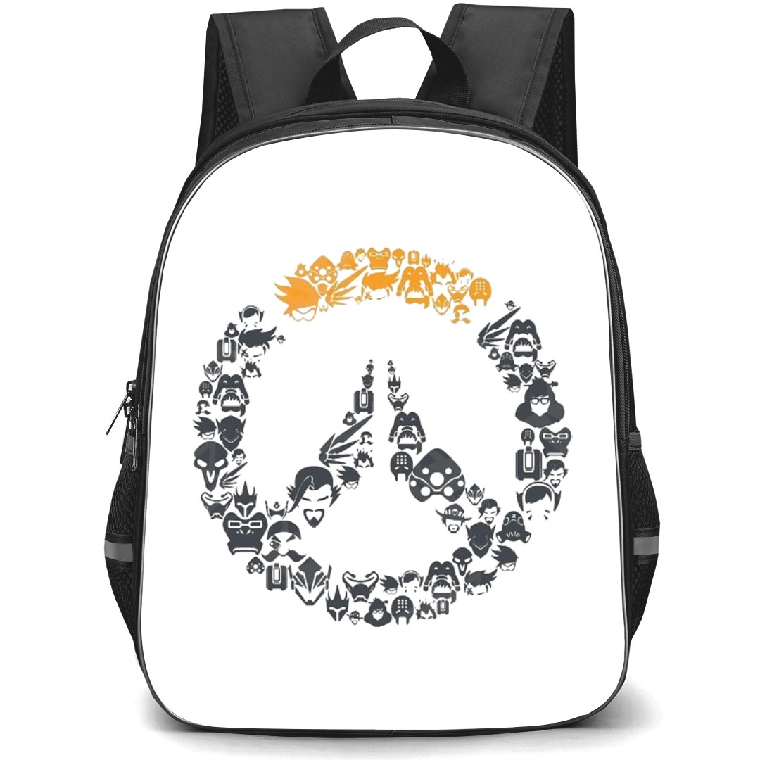 Overwatch Backpack StudentPack - Overwatch Characters Avatar Logo
