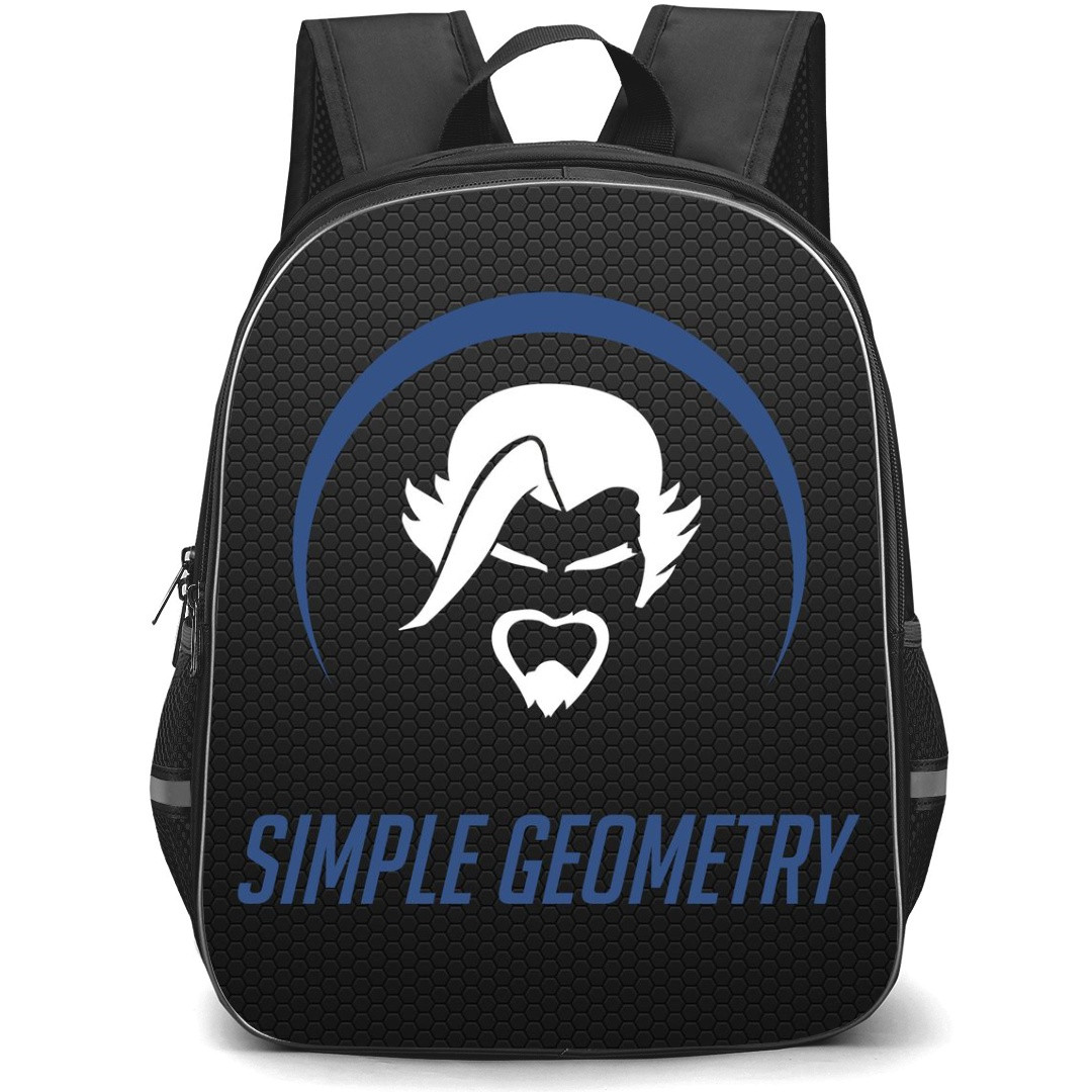 Overwatch Hanzo Backpack StudentPack - Hanzo Sympol On Black Background