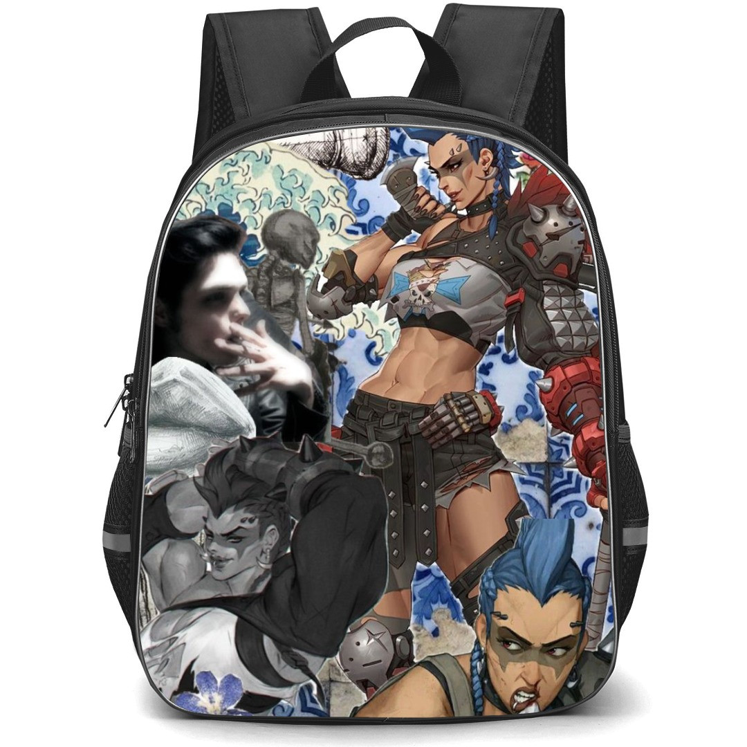 Overwatch Junker Queen Backpack StudentPack - Junker Queen Collage