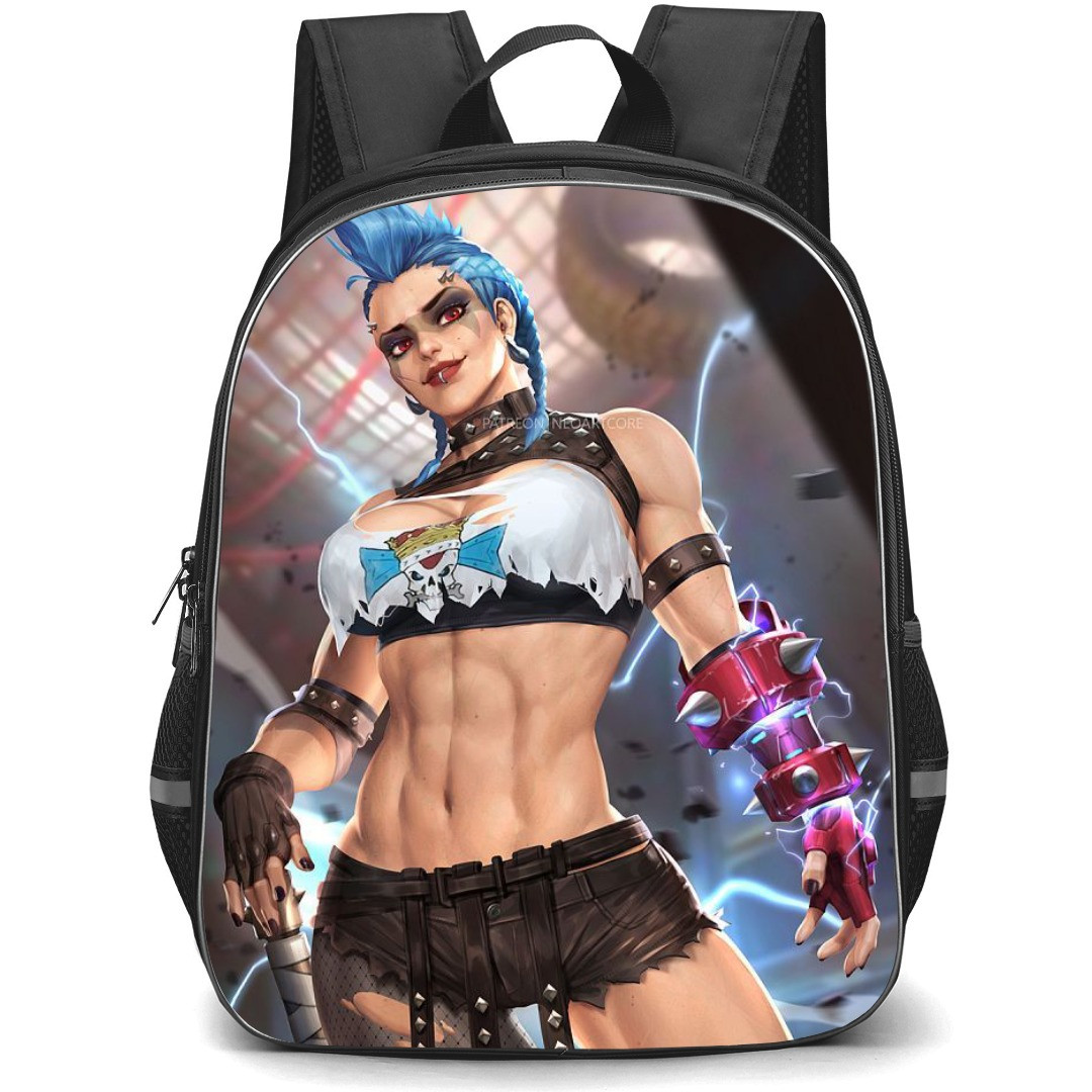 Overwatch Junker Queen Backpack StudentPack - Junker Queen Portrait Illustration