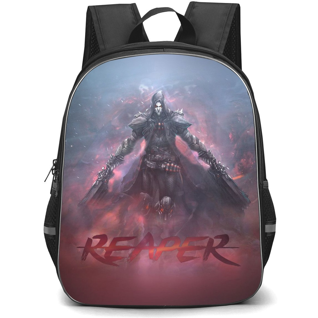 Overwatch Reaper Backpack StudentPack - Reaper Attack Mode Portrait Illustration