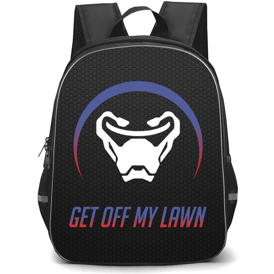 Overwatch Reaper Backpack StudentPack - Reaper Sympol On Black Background