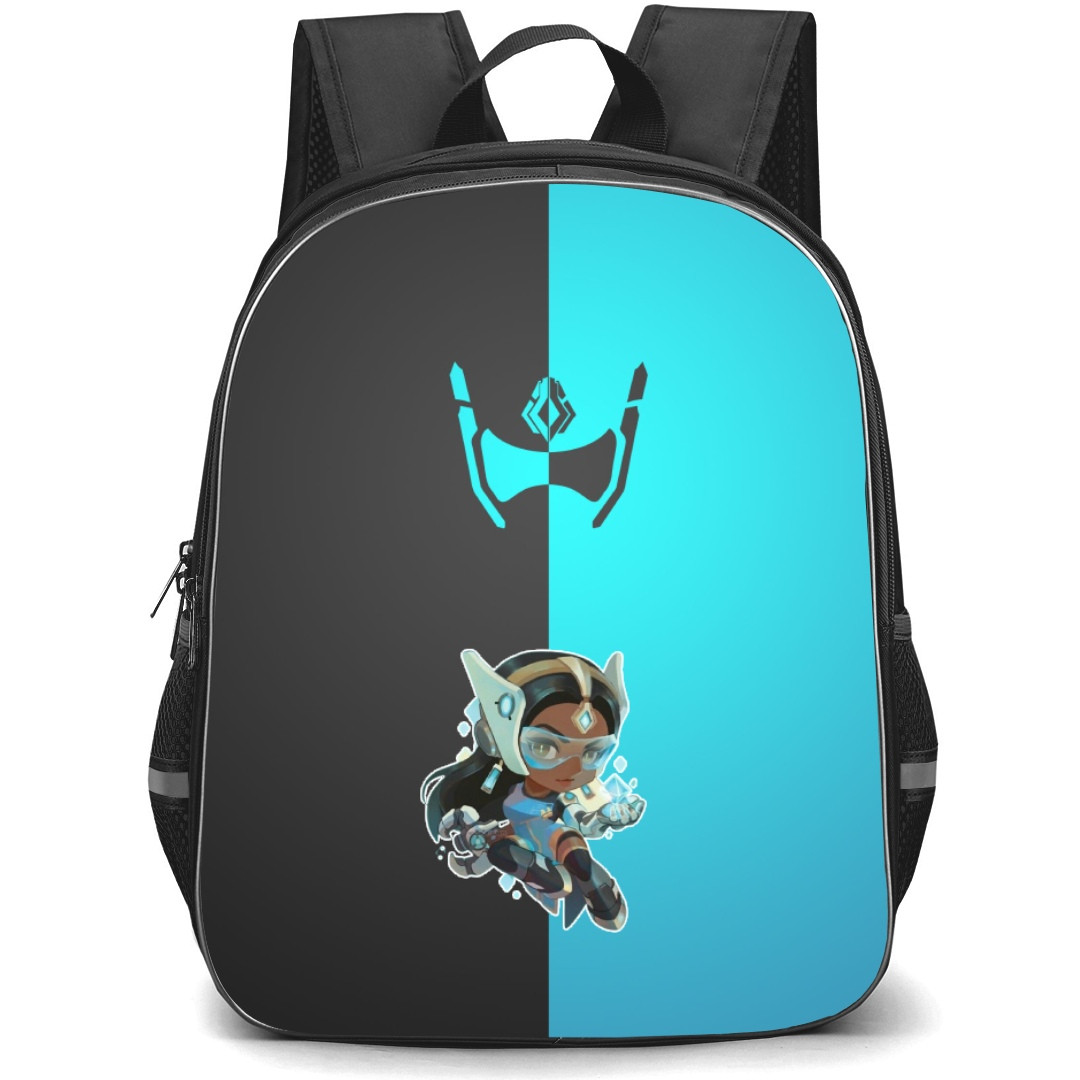 Overwatch Symmetra Backpack StudentPack - Symmetra Chibi Art Sticker