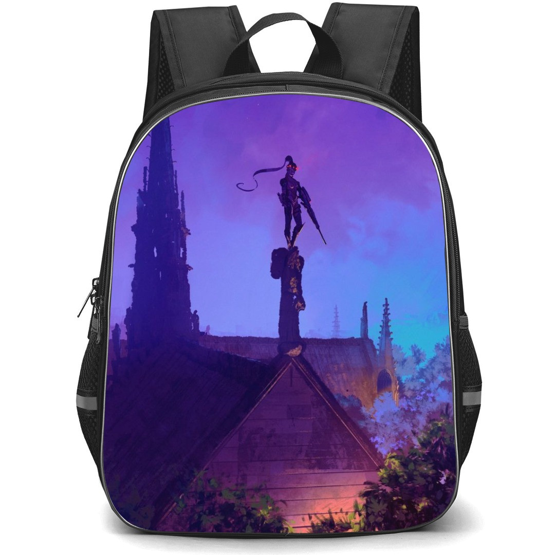 Overwatch Widowmaker Backpack StudentPack - Widowmaker Side Portrait