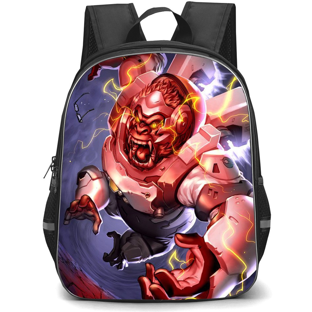 Overwatch Winston Backpack StudentPack - Winston Attack Mode Primal Rage