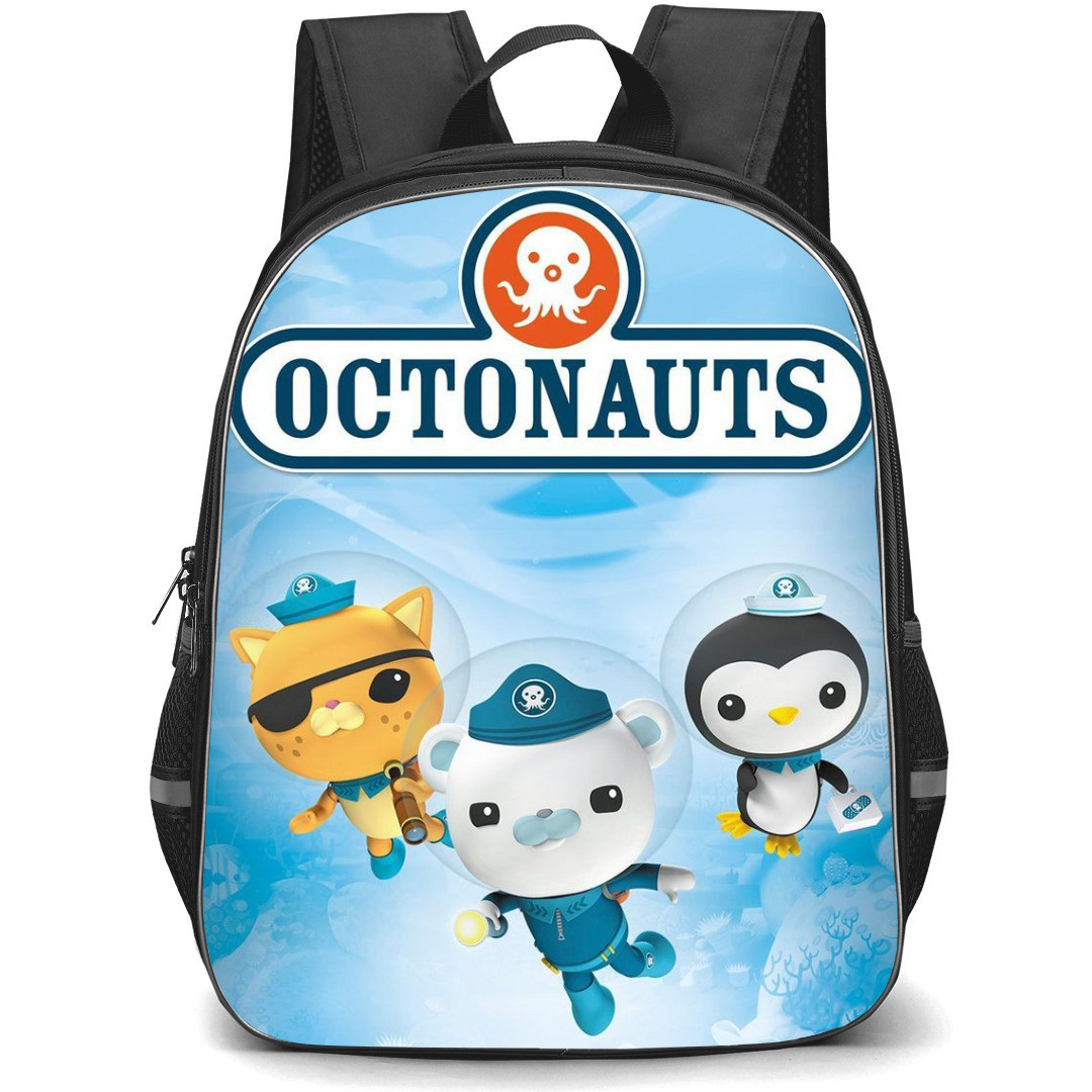 Octonauts Backpack StudentPack - Octonauts Cute Characters Flying Underwater