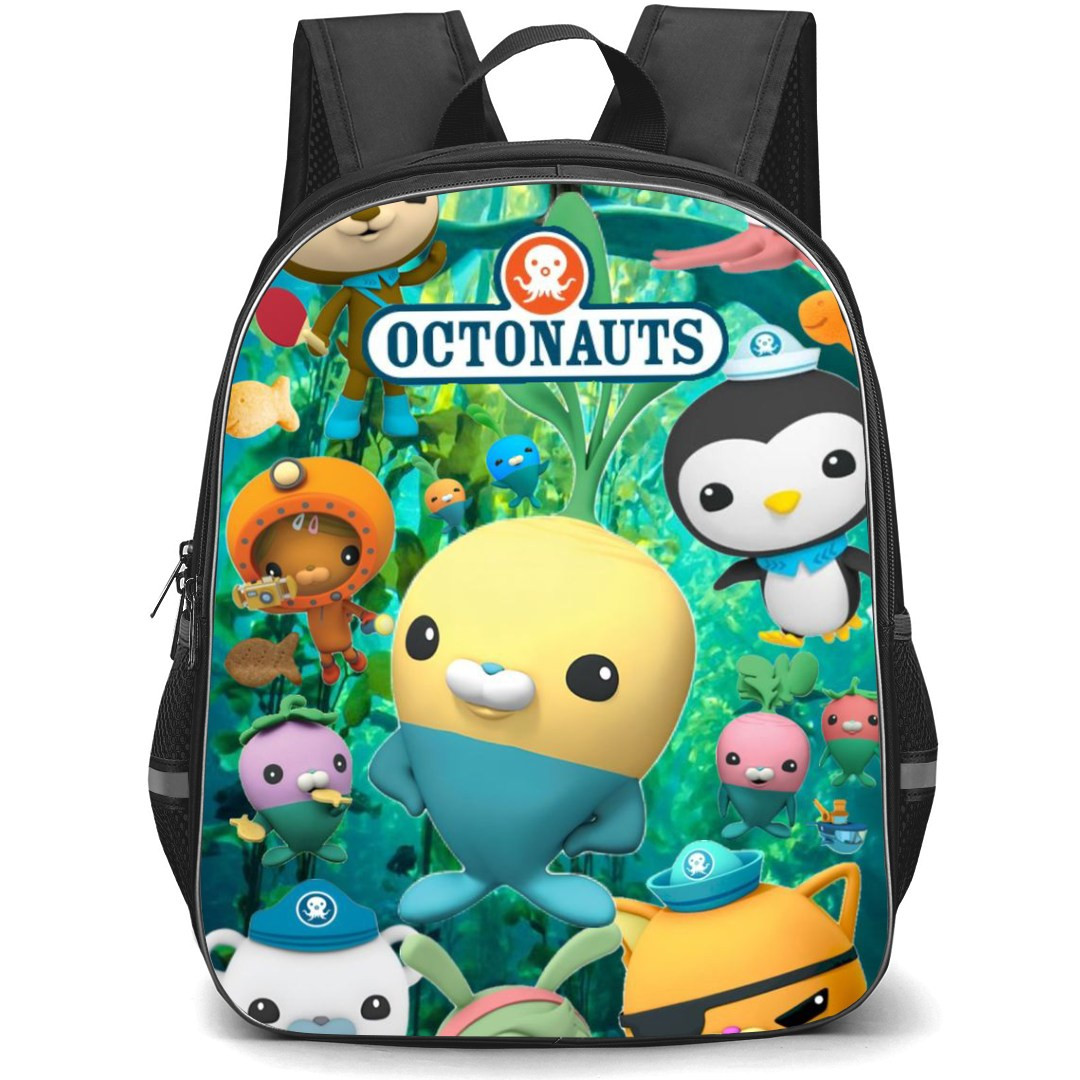 Octonauts Backpack StudentPack - Octonauts Disney Ocean Characters with Multi Background