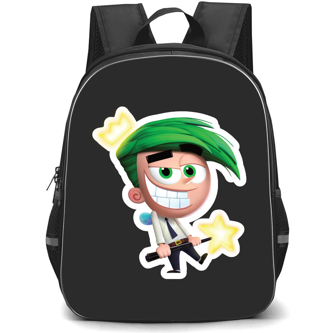 The Fairly Oddparents a New Wish Backpack StudentPack - Cosmo Avatar Portrait Sticker Art