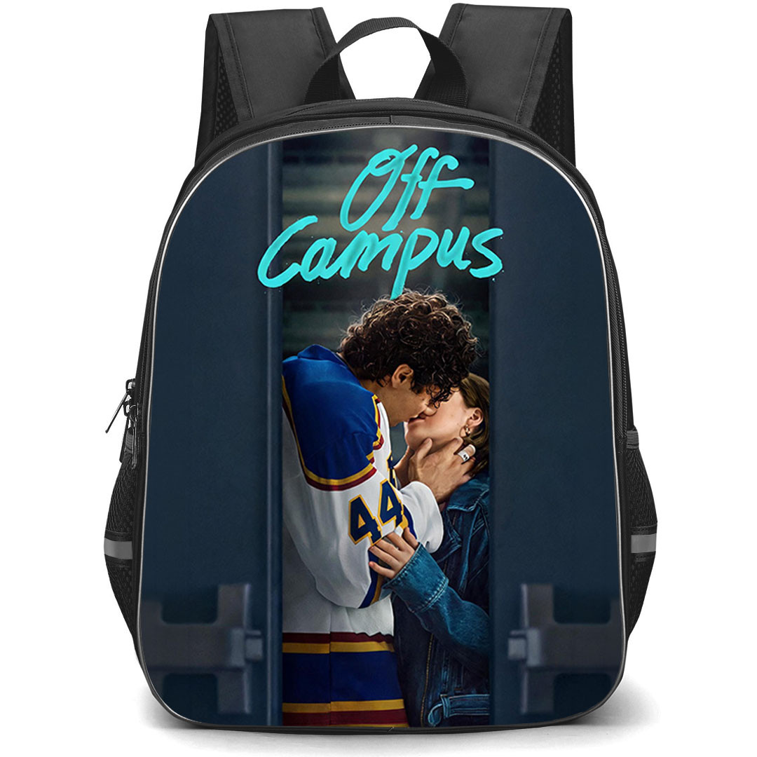 Off Campus Backpack School Bag StudentPack - Off Campus Garrett And Hannah The Deal Locker Room Kiss Poster