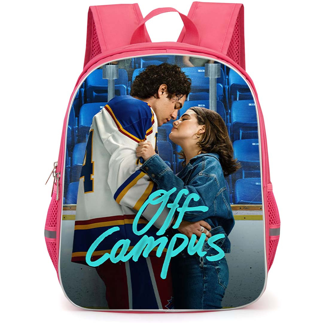 Off Campus Backpack School Bag StudentPack - Off Campus Hockey Arena Romance Couple Poster