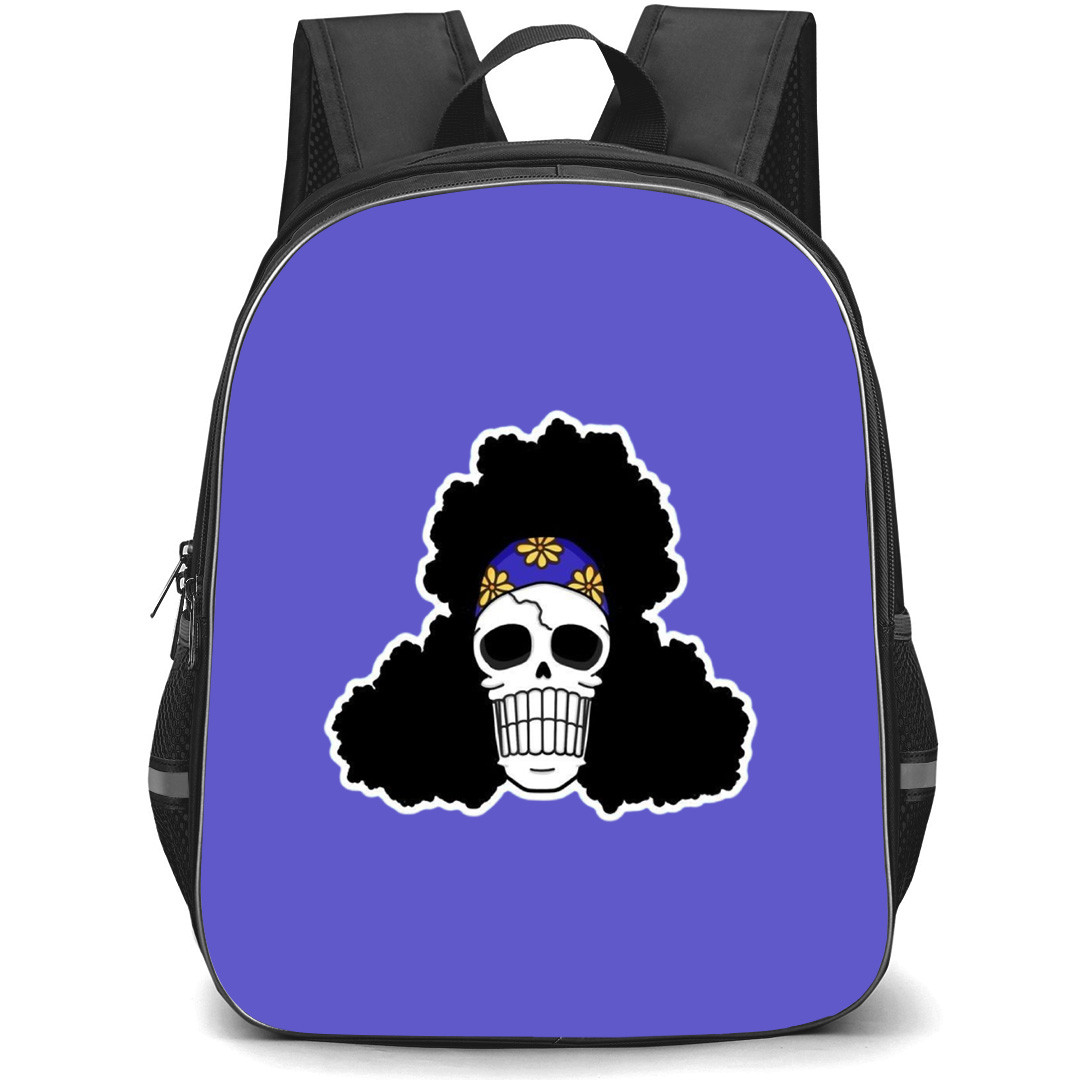 One Piece Brook Backpack StudentPack - Brook Chibi Head Sticker