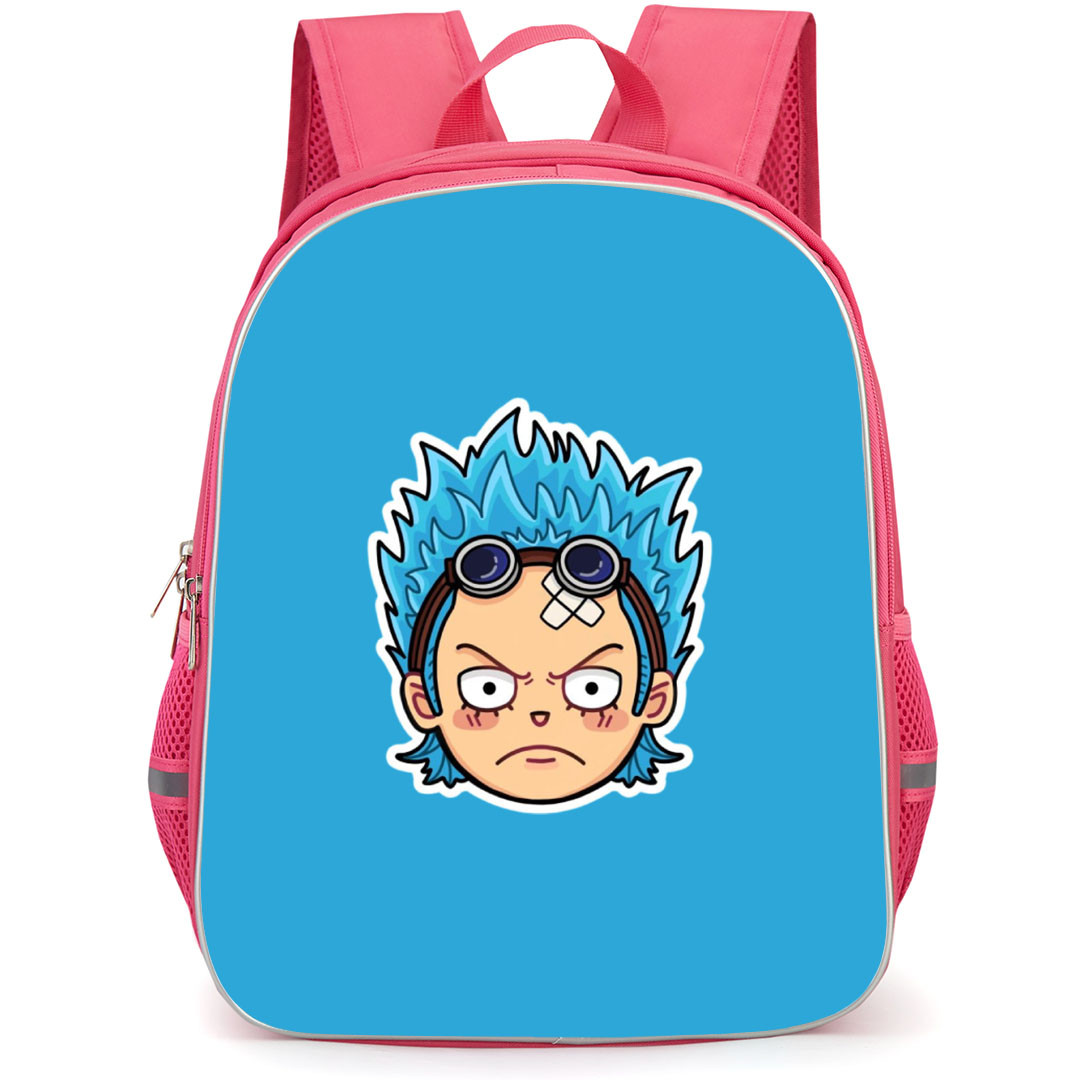 One Piece Franky Backpack StudentPack - Franky Chibi Head Sticker