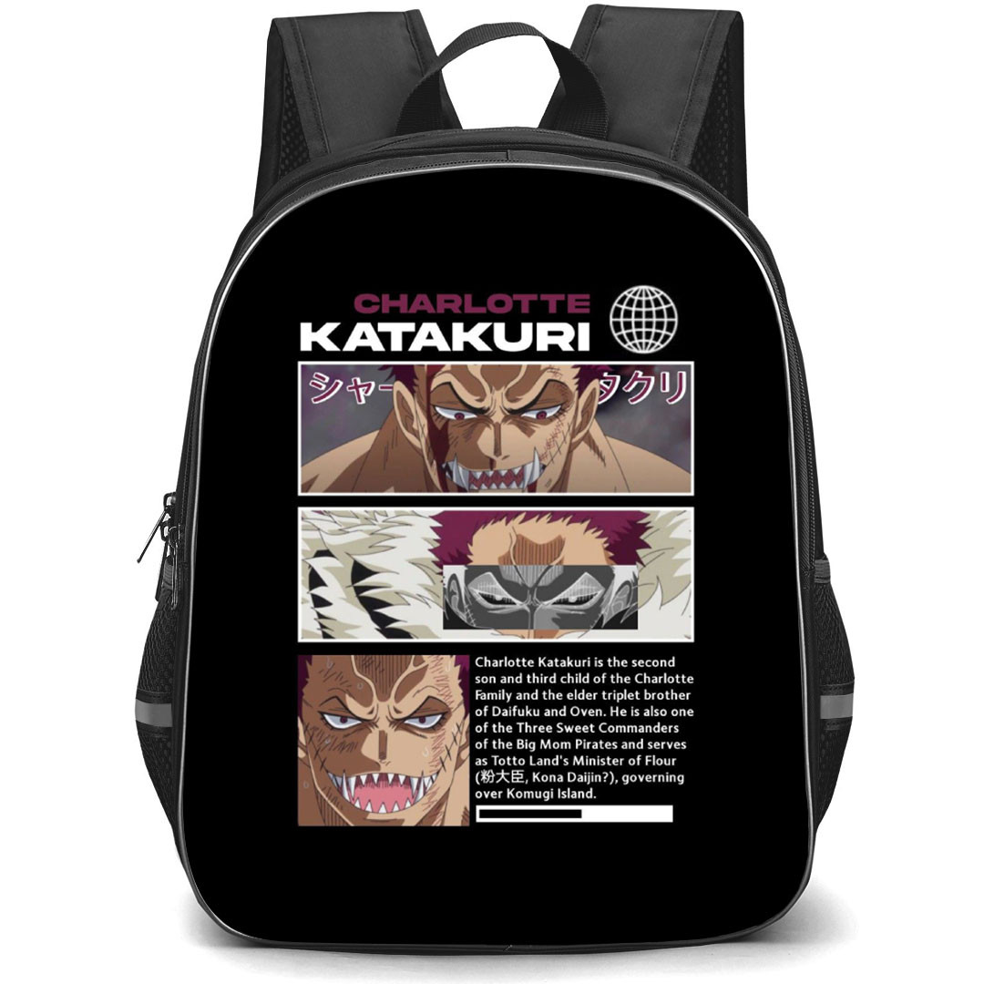 One Piece Backpack StudentPack - Katakuri Introduction Art