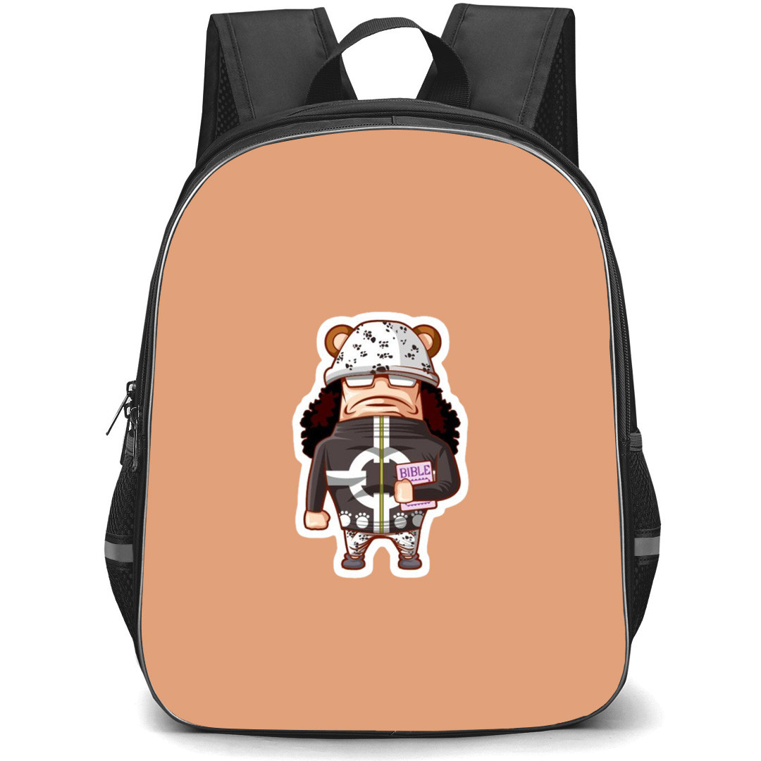 One Piece Kuma Backpack StudentPack - Kuma Holding Bible Chibi Sticker