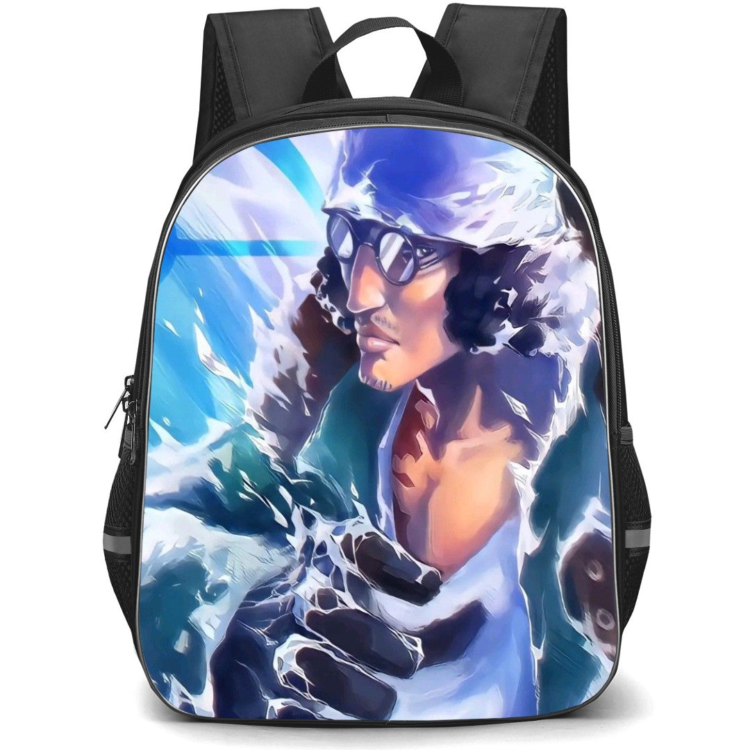 One Piece Kuzan School Backpack StudentPack - Kuzan Side Portrait