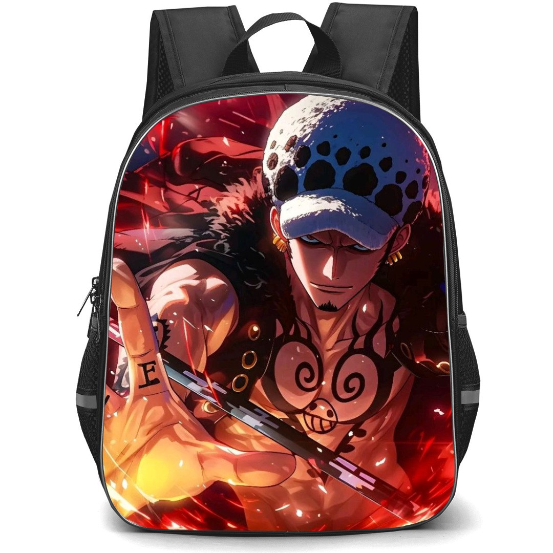 One Piece Law School Backpack StudentPack - Law Fighting Pose Illustration
