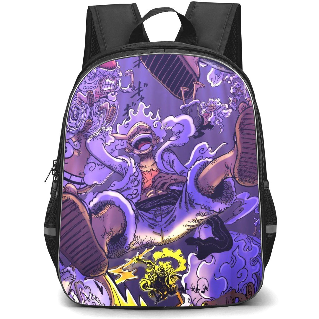 One Piece Luffy School Backpack StudentPack - Luffy Gear 5 Collage