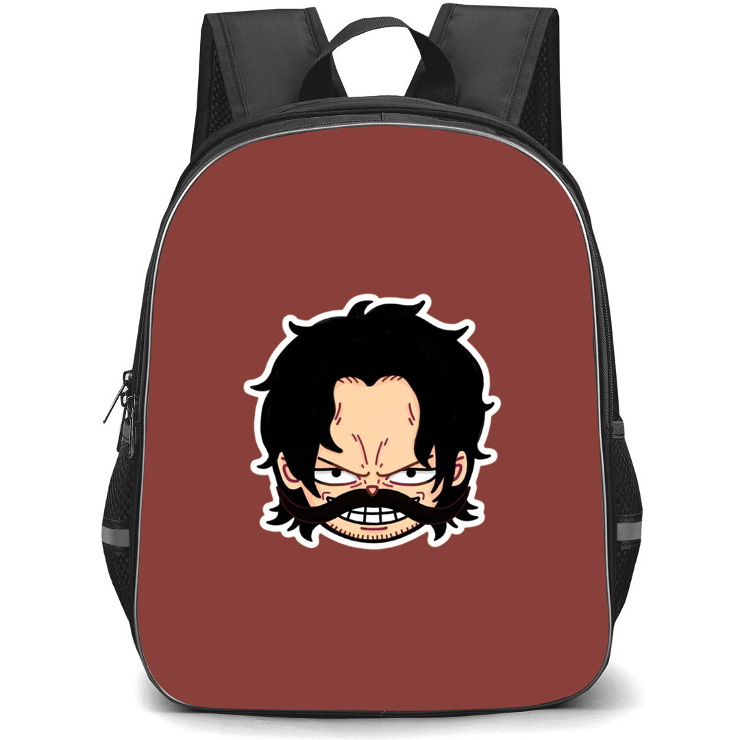 One Piece Roger Backpack StudentPack - Roger Chibi Head Sticker