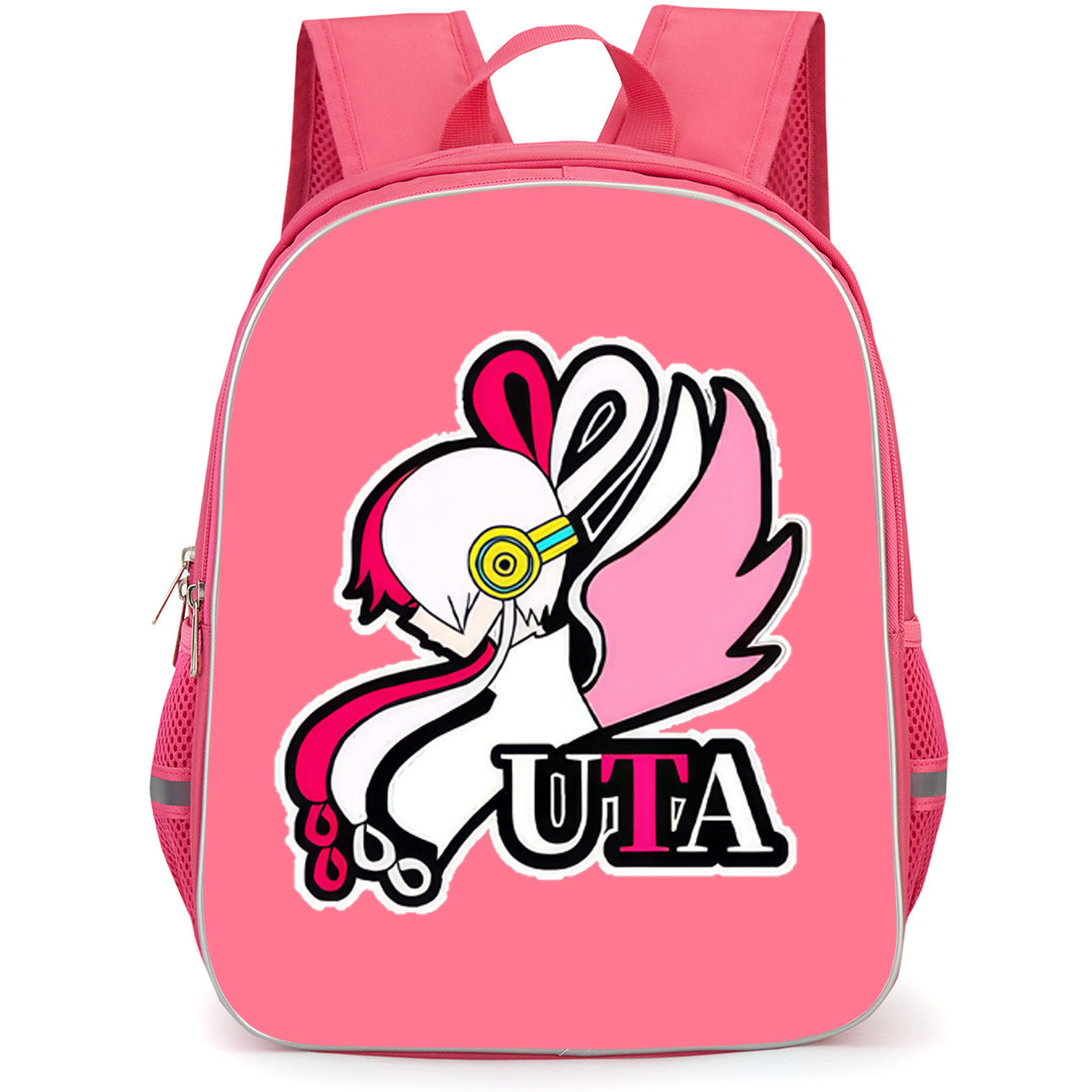 One Piece Uta Backpack School Bag StudentPack - One Piece Uta Dual Color Hair Fan Art Sticker