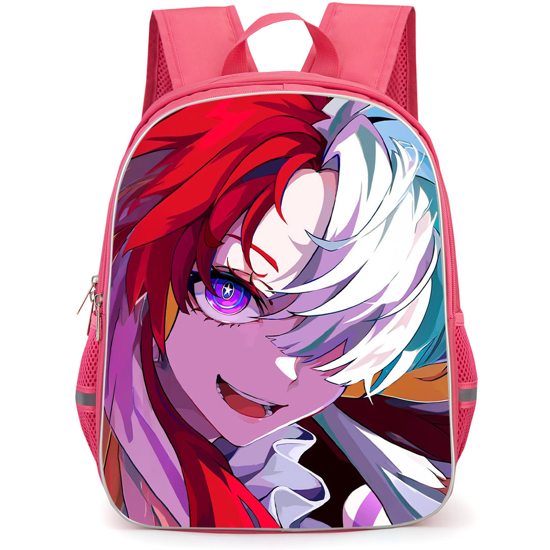 One Piece Uta Backpack School Bag StudentPack - One Piece Uta Smiling Anime Art Portrait Poster