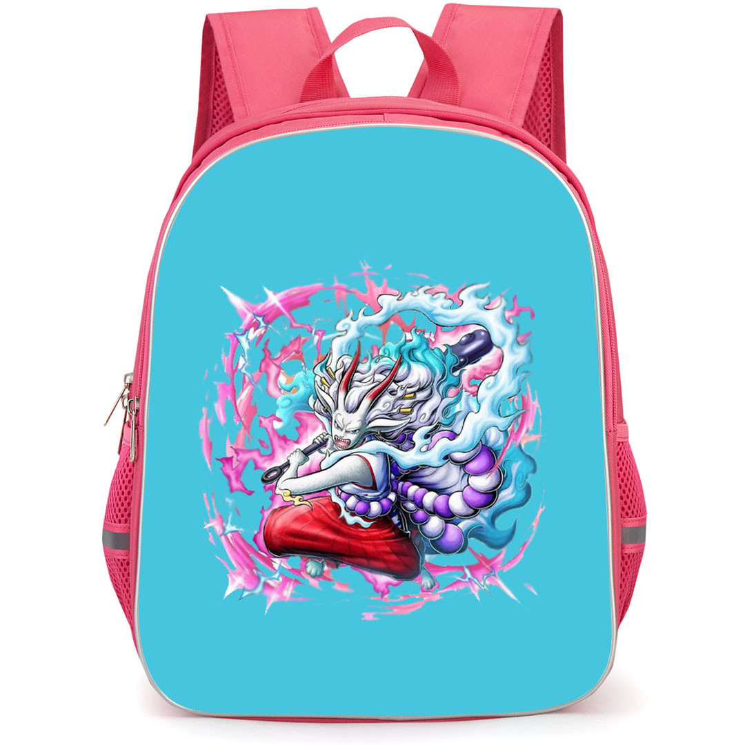 One Piece Hybrid Yamato Backpack StudentPack - Hybrid Yamato Angry Look Holding kanabo