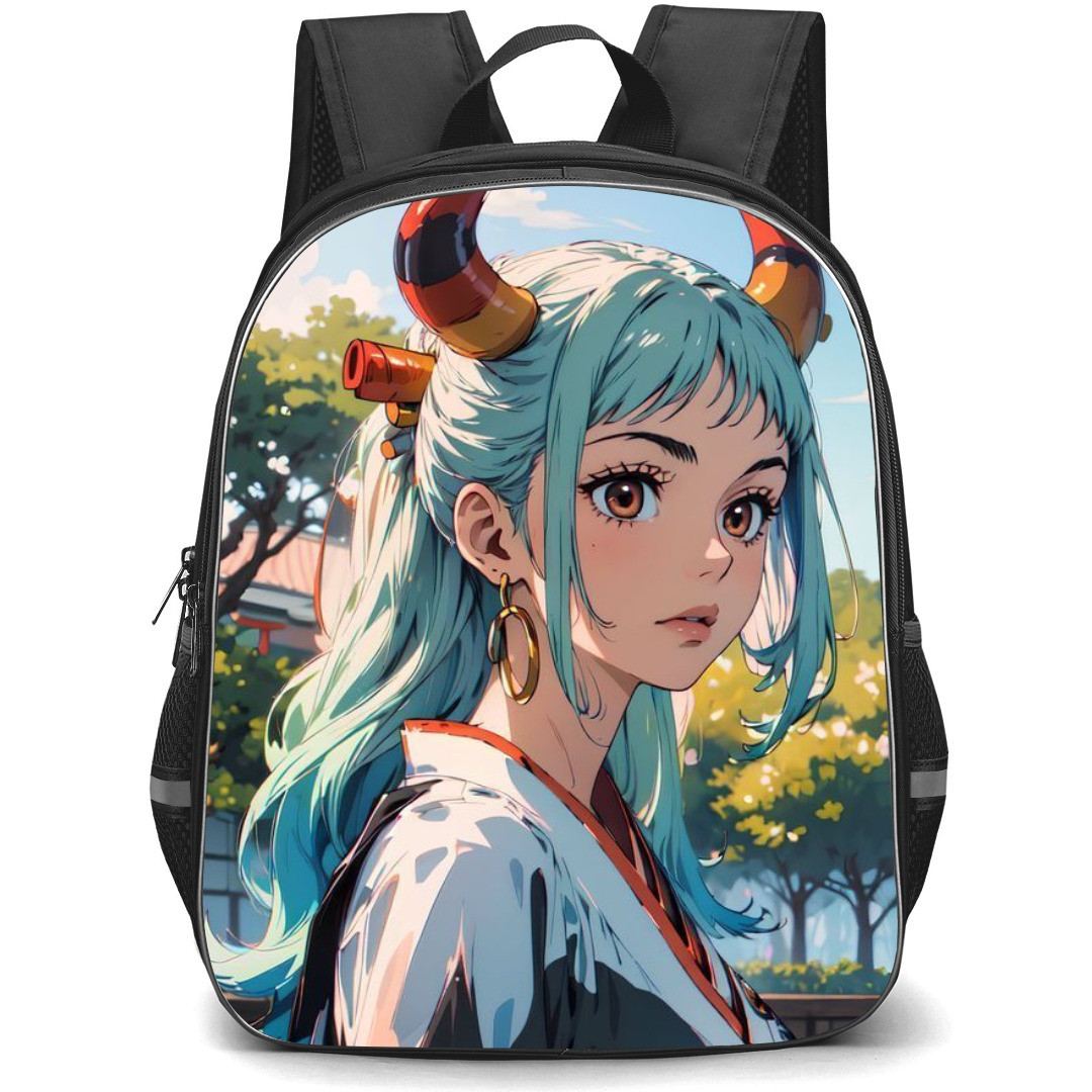 One Piece Yamato School Backpack StudentPack - Yamato Side Portait Sky Background