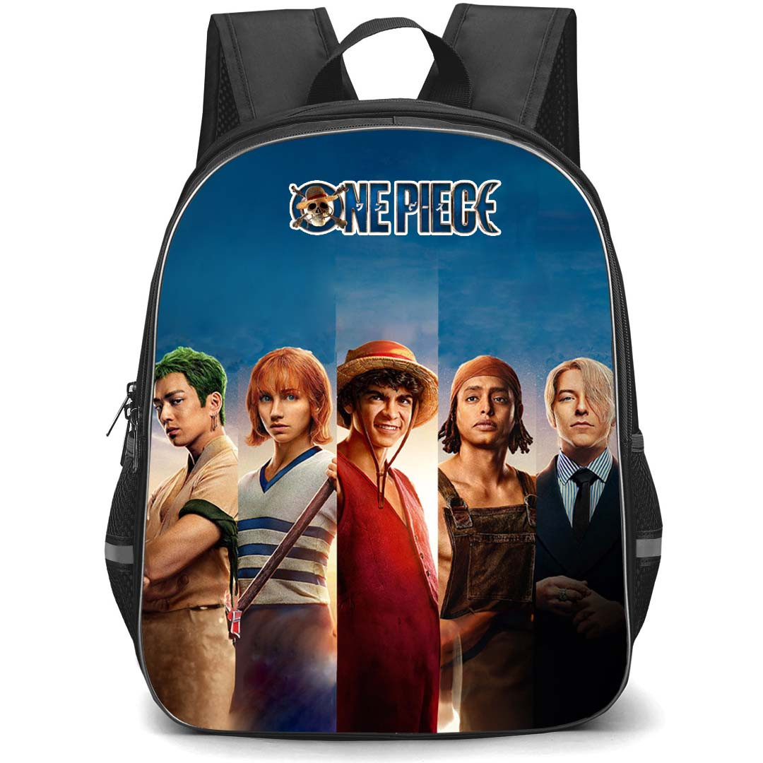 One Piece Netflix Backpack StudentPack - One Piece Netflix Characters Assemble