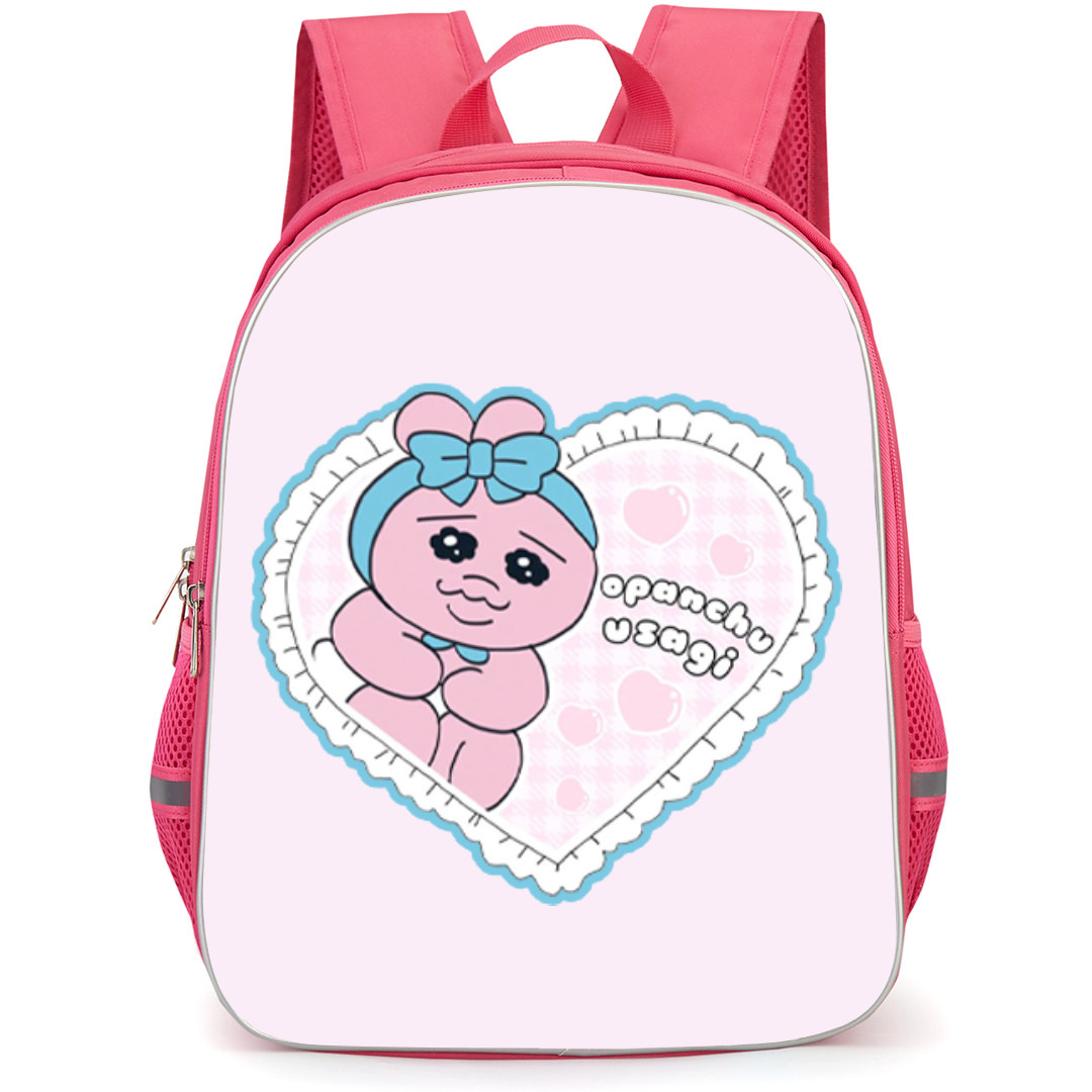 Opanchu Usagi Backpack StudentPack - Opanchu Usagi Cute Heart Shape Die Cut Sticker
