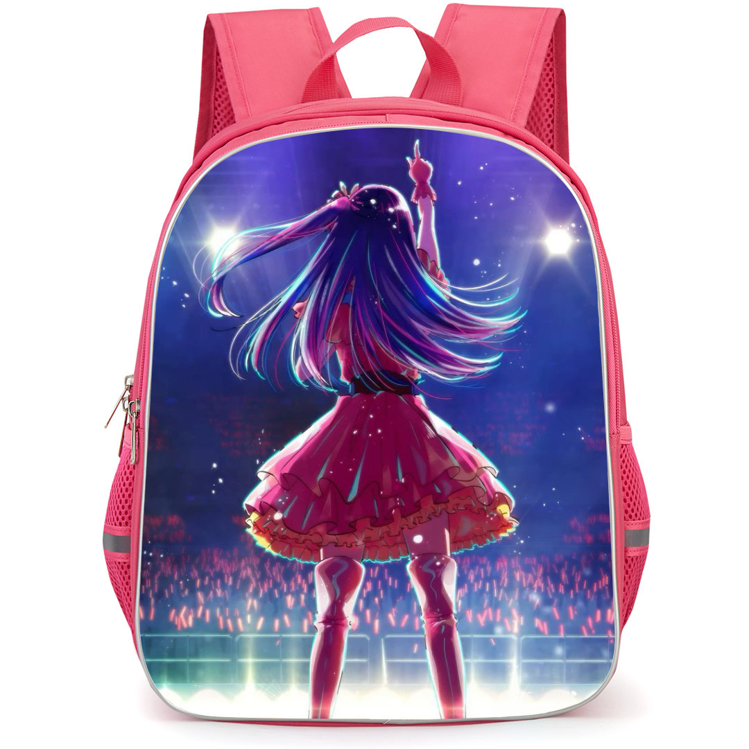 Oshi No Ko Ai Hoshino Backpack StudentPack - Ai Hoshino Back Portrait