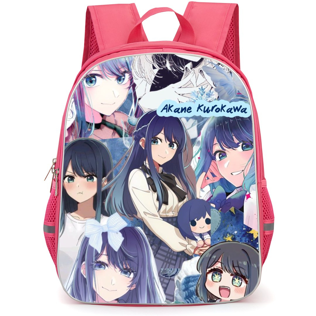 Oshi No Ko Akane Kurokawa Backpack StudentPack - Akane Kurokawa Collage