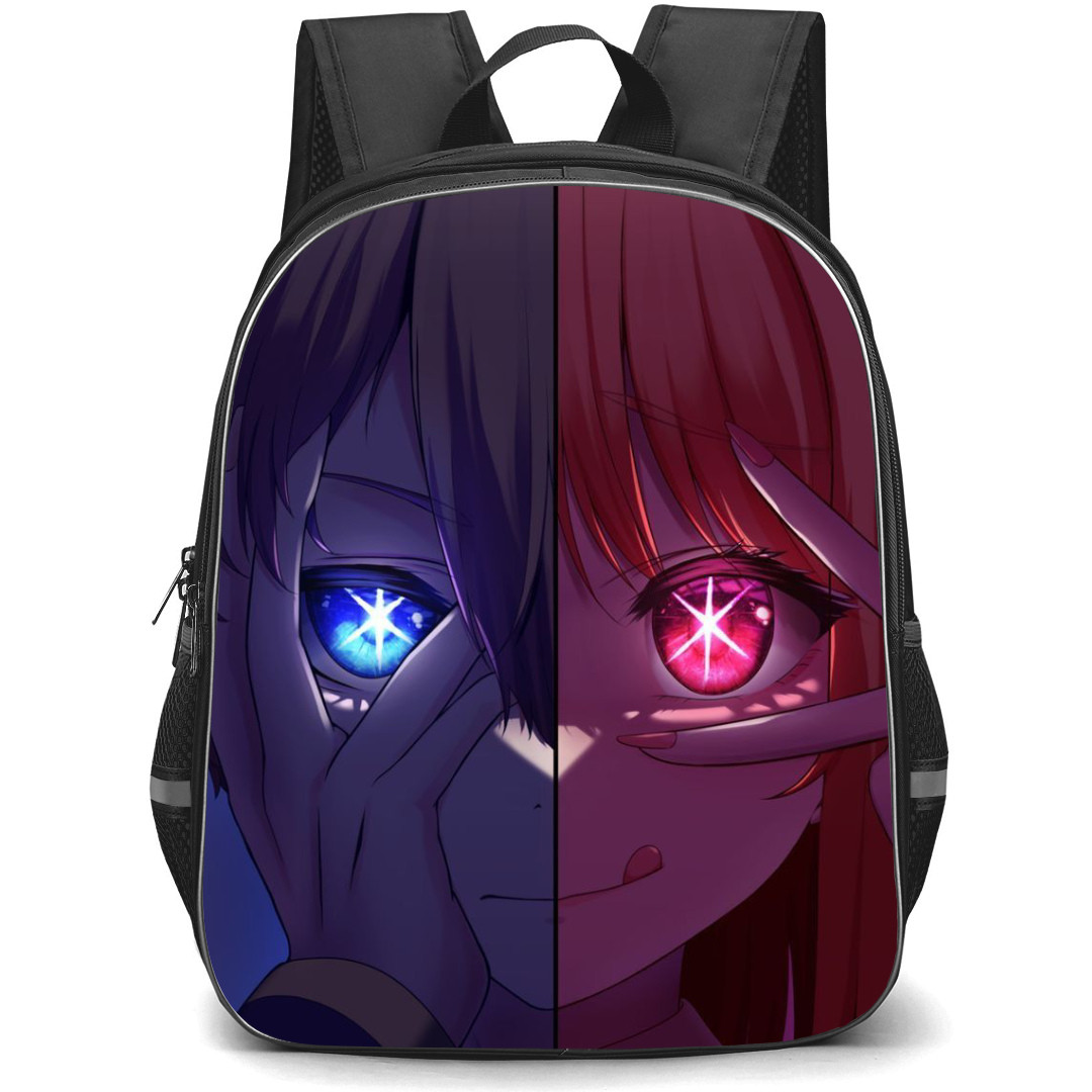 Oshi No Ko Backpack StudentPack - Aqua Ruby Close Up Portrait