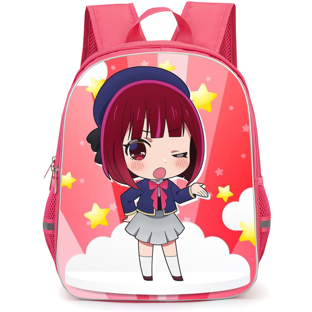 Oshi No Ko Kana Arima Backpack StudentPack - Kana Arima Chibi Art