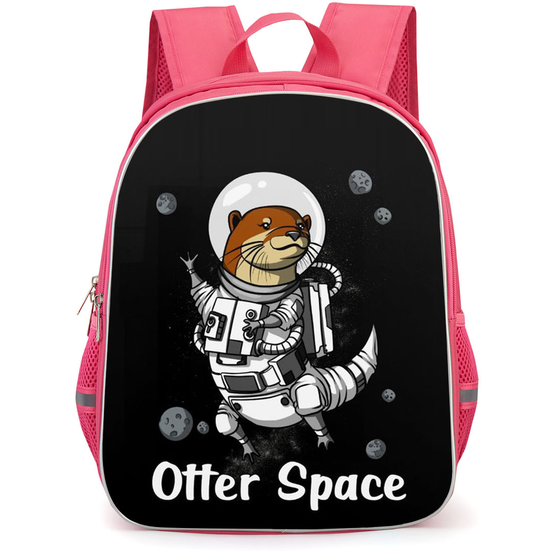 Otter Space Backpack StudentPack - Otter Space Funny Astronaut Animal POSTER