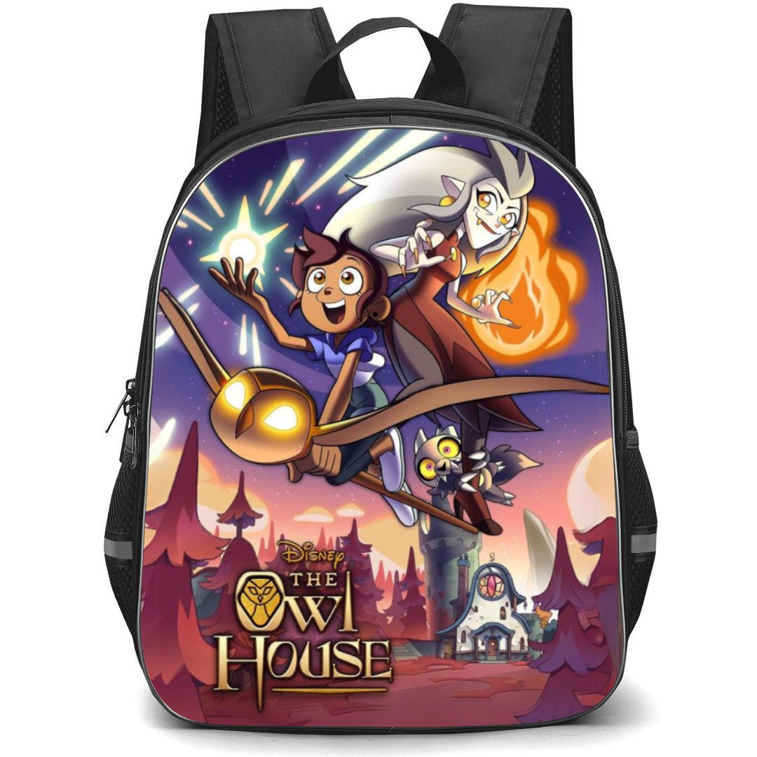 The Owl House Backpack Student Pack - Broom Riding Series Poster