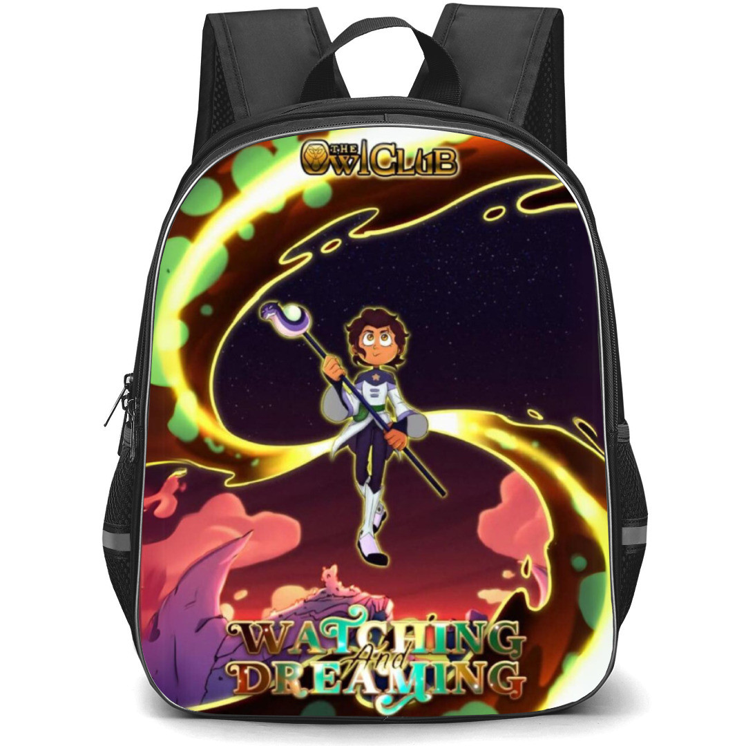 The Owl House Luz Backpack Student Pack - Luz Flying Magic Power Portrait