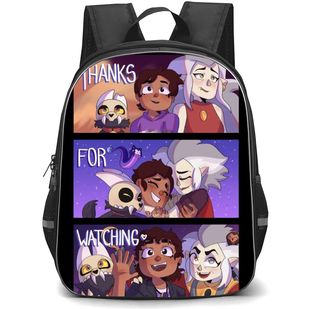 The Owl House Backpack Student Pack - Thanks For Watching Comic Art