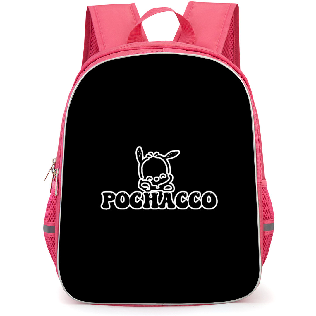 Pochacco Sanrio Backpack School Bag StudentPack - Pochacco Sanrio Series Logo Sticker