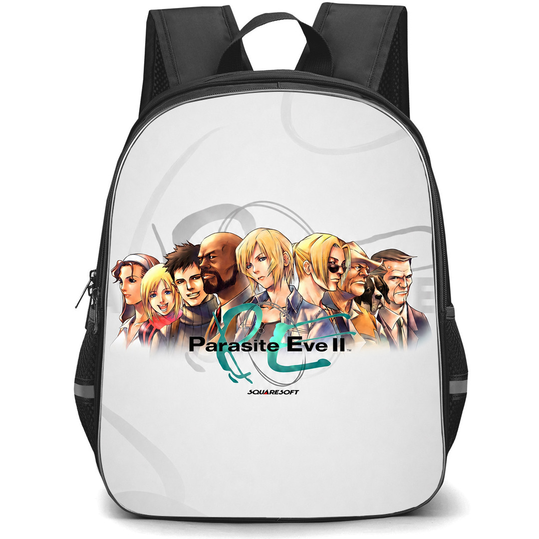Parasite Eve Backpack School Bag StudentPack - Parasite Eve Characters Collage Portrait Series Poster