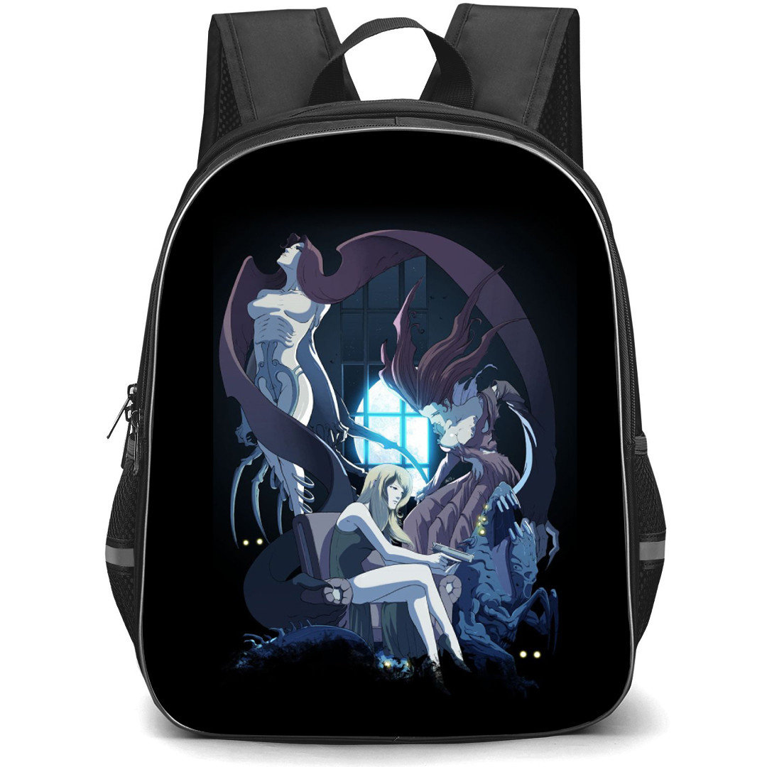 Parasite Eve Backpack School Bag StudentPack - Parasite Eve Characters Moon Poster