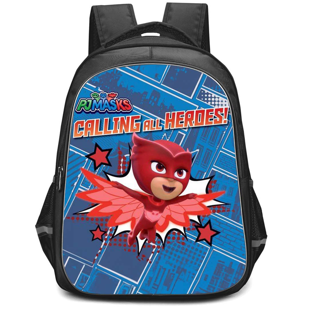 PJ Masks Power Heroes Owlette Backpack StudentPack - Owlette Calling All Heroes Poster