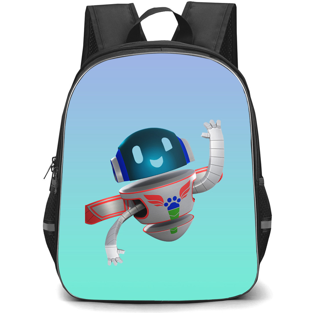 PJ Masks Power Heroes PJ Robot Backpack StudentPack - PJ Robot On Cyan Background