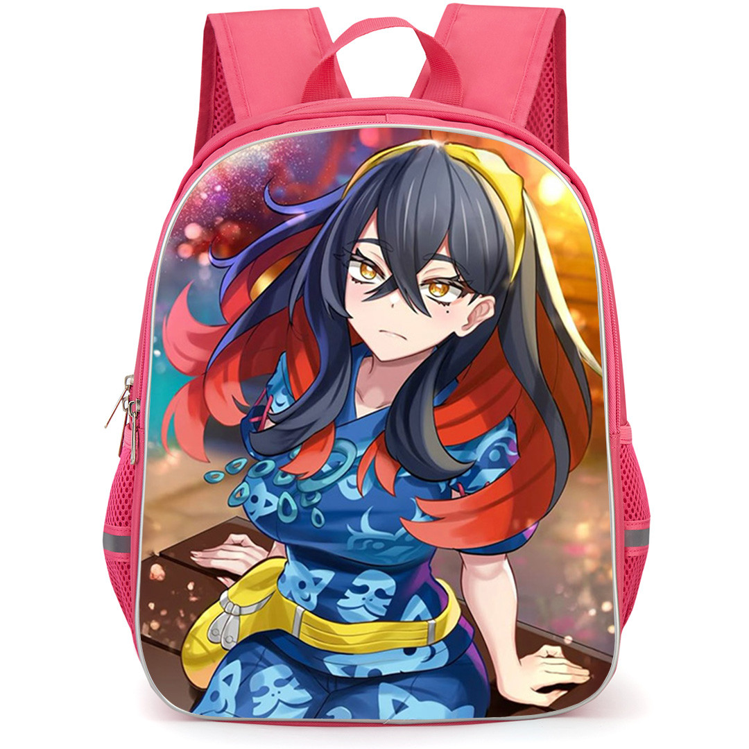 Pokemon Carmine Backpack School Bag StudentPack - Pokemon Carmine Sitting Anime Art Poster