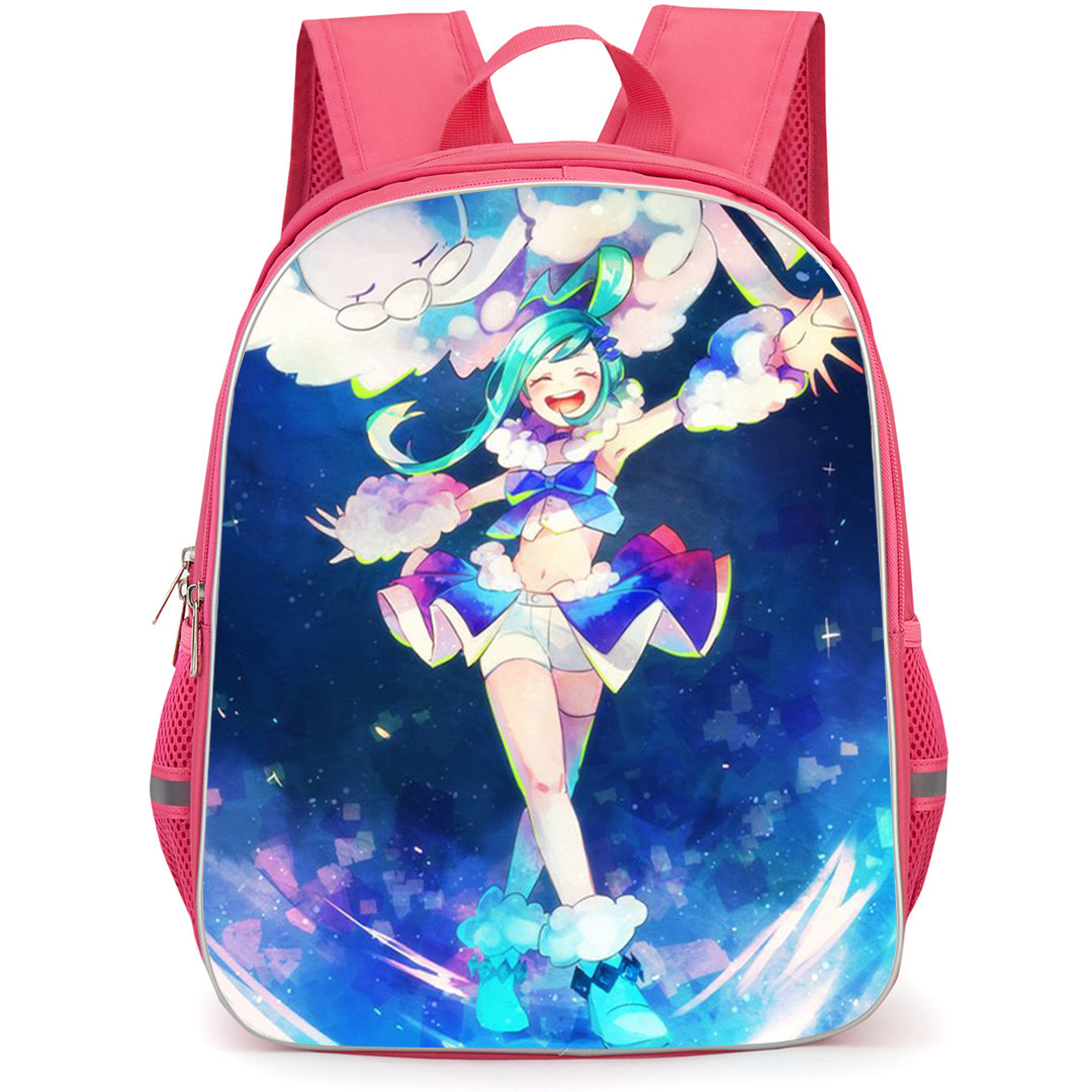 Pokemon Lisia Backpack School Bag StudentPack - Pokemon Lisia Dancing Anime Art Poster