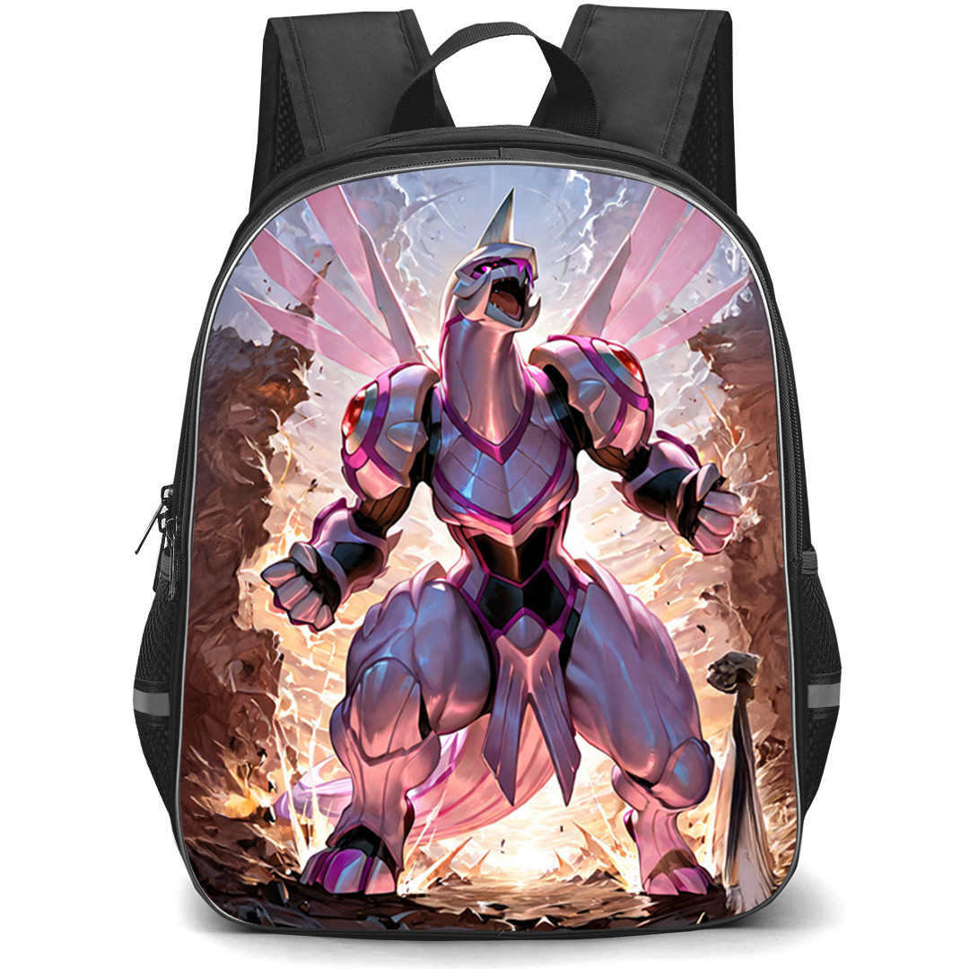 Pokemon Palkia Backpack School Bag StudentPack - Pokemon Palkia Trading Card Game Art Poster