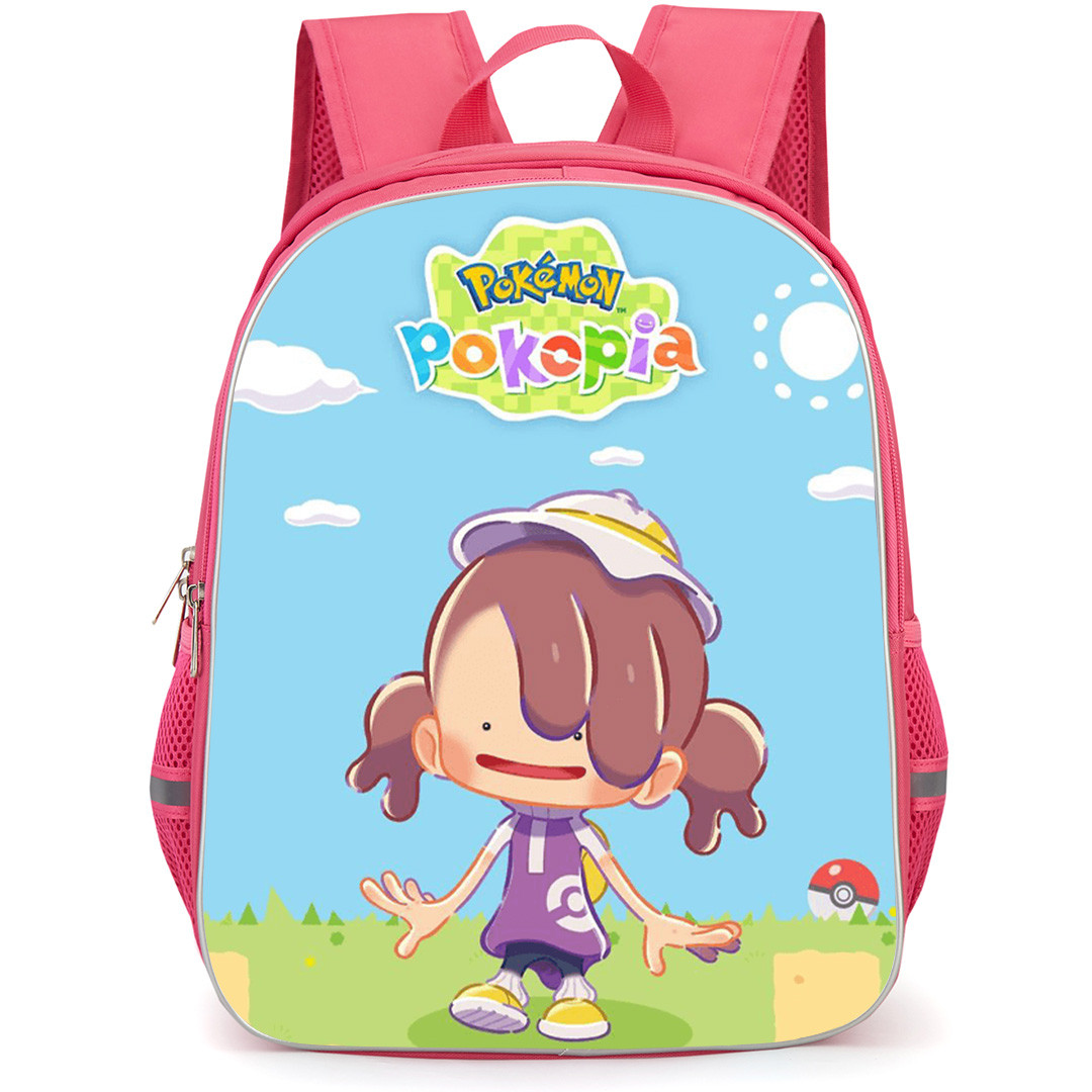 Pokemon Pokopia Backpack School Bag StudentPack - Pokopia Main Character Girl