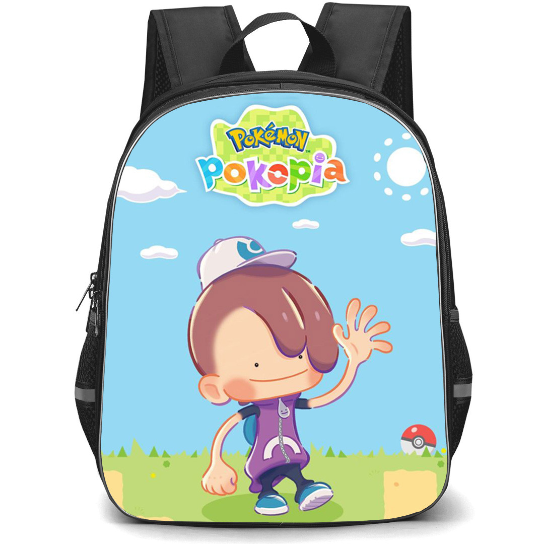 Pokemon Pokopia Backpack School Bag StudentPack - Pokopia Village Main Character Boy