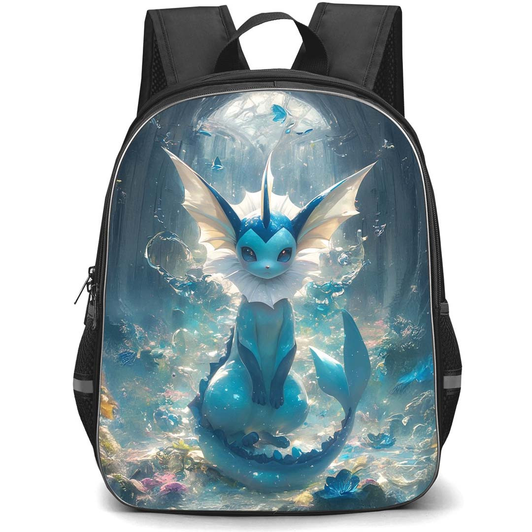 Pokemon Vaporeon Backpack StudentPack - Vaporeon Pose Illustration