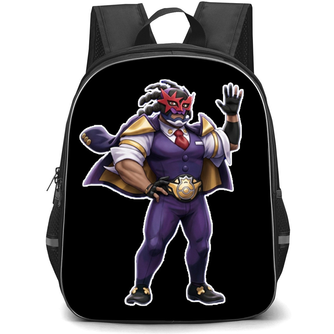 Pokemon Champions Kajima Backpack School Bag StudentPack - Kajima Standing Illustration Art Sticker